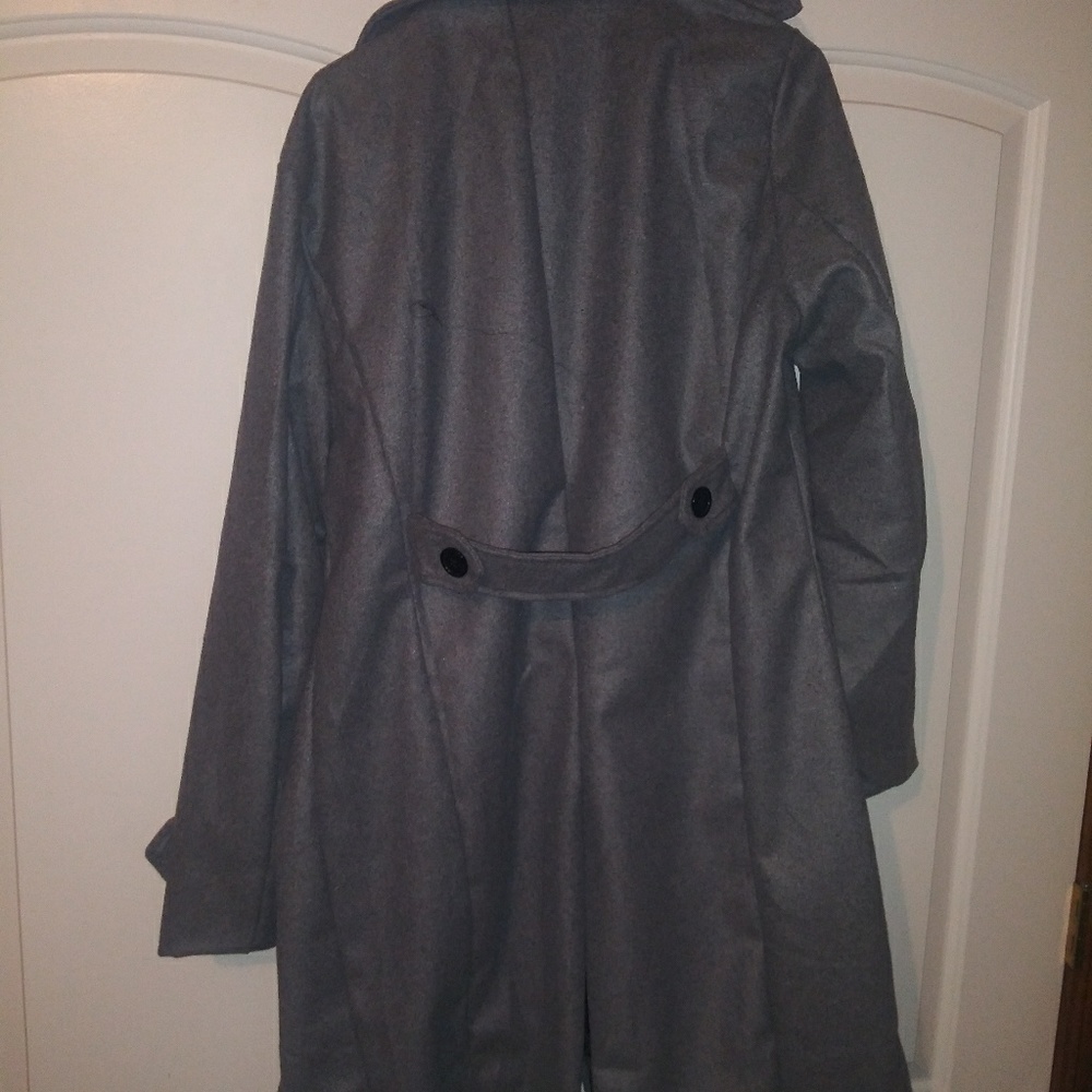 Slim fit trench coat